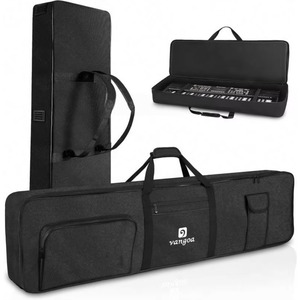 กระเป๋าใส่คีย์บอร์ดแบบมีล้อสำหรับคีย์บอร์ด 88 คีย์ ยี่ห้อ BSCI Factory Professional รุ่น Electronic Piano Bag - Product Image 4
