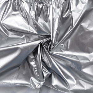 PU Layered <strong>Silver</strong> Latest Design Woman <strong>Skirt</strong> Ruffle Pleated Fashion High Waist 2023 Ladies Leather Maxi Long Women's <strong>Skirts</strong> - Product Image 6