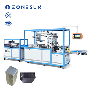 เครื่องซีลและห่อฟิล์มใสอัตโนมัติความเร็วสูง ZONESUN ZS-MSFM730 สำหรับกล่องเครื่องสำอางและความงาม - Product Image 1