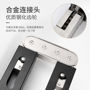 Folding Table Hardware Flip <b>Down</b> Aluminum Alloy Quiet Damping Hydraulic Rod For Wine Cabinet - Product Image 4