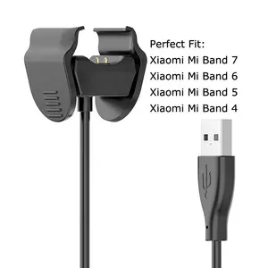 מטען קליפ עבור שיאומי Mi Band 7 6 5 4 מטען חכם Miband צמיד כבל USB עגינה לטעינה