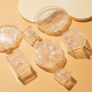 Xiaohongshu - Pelota Hueca Transparente Ultra Suave de TPR para Aliviar el Estrés, Hazlo Tú Mismo, el Más Vendido - Product Image 1