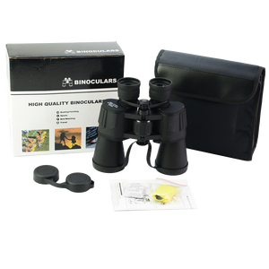 P1050G 10 x50 Binoculares HD Telescopio telescopico BAK4 HD <span class=keywords><strong>binocolo</strong></span> da viaggio per visione notturna con ampia vista - Product Image 2