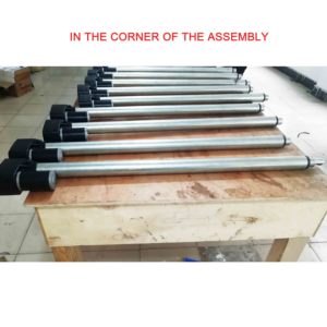 15000N Tải Trọng Lớn Năng Lượng Mặt Trời Theo Dõi Tuyến Tính Thiết Bị Truyền Động Với Cảm Biến Hall Với Gắn Khung Và Cao Su Không Thấm Nước Bìa - Product Image 5