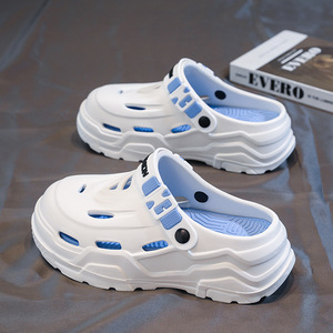 Men's Summer Thick Soled <b>Clogs</b> EVA Anti Slip Closed Toe Outdoor Beach Wear Comfortable Sandals - Product Image 2