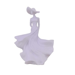 Sculpture en résine de princesse équestre de luxe pour décoration d'art, idéale pour le salon ou le meuble TV, disponible en dropshipping sur Shopify. - Product Image 1