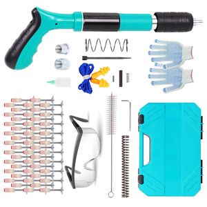 Kit de pistolet à clous pour béton Ananke Tools Mini, industriel, DIY, 5 vitesses réglables, acier allié, outil manuel, fixation murale - Product Image 1