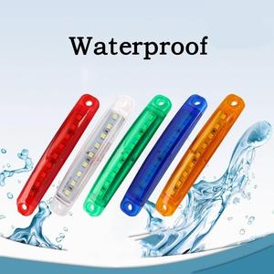 Đèn Cảnh Báo Bên Hông Xe Tải 12-24V Đèn Chiều Rộng Ô Tô Chống Nước Nhiều Màu 9 Bóng Đèn Tín Hiệu Xe Van Xe Moóc - Product Image 5