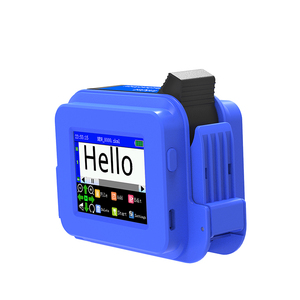 Impresora de inyección de tinta portátil mini de matriz de puntos de secado rápido y fácil de usar, codificador de mano a color para botellas de agua, en stock - Product Image 3