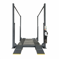 Système de stationnement de voitures personnalisé à 4 monte-voitures triples; Élévateur de stationnement hydraulique multi-unités robuste pour gain de place en garage TFPP