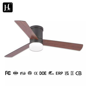 52-Inch Modern Mute ABS Ceiling Fan Light Frequency Conversion Remote Control Electric Power Source US Metal Box - Product Image 4