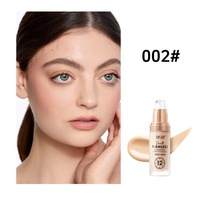 Fond de teint liquide hydratant et illuminateur 24H à longue tenue pour tous types de peau 30ml Teinte moyenne