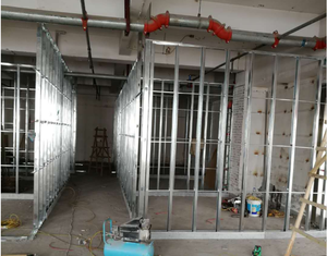 โครงเหล็กเบาสำหรับผนังเบา โครงเหล็กสำเร็จรูป แบบติดตั้งบนผนัง - Product Image 4