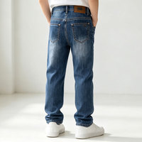 Pantalon en jean délavé bleu foncé, bleu clair et noir pour jeunes garçons de 10 à 15 ans - Fournisseur de vêtements pour garçons Gallant