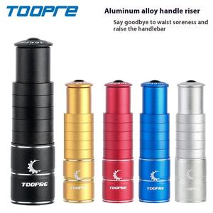 TOOPRE-<span class=keywords><strong>Rehausseur</strong></span> <span class=keywords><strong>de</strong></span> <span class=keywords><strong>guidon</strong></span> <span class=keywords><strong>de</strong></span> vélo réglable, tube <span class=keywords><strong>de</strong></span> fourche avant, rallonge <span class=keywords><strong>de</strong></span> levage en alliage d'aluminium durable - Product Image 4