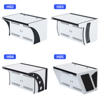Centre de commande personnalisé en usine Bureau d'opération Poste de travail à affichage lumière LED Mobilier modulaire Bureau design