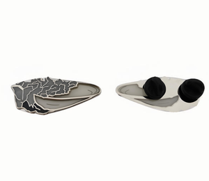 Precio al por mayor de fábrica, gran oferta, aleación de Zinc, esmalte duro, Gritty, insignia de Pin de ornitorrinco personalizada con embragues de mariposa - Product Image 2