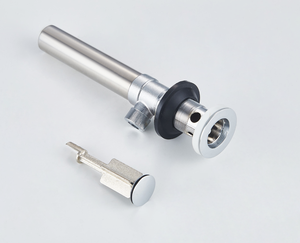 <span class=keywords><strong>Scarico</strong></span> per Lavabo in Ottone con Foro di Troppopieno e Funzione Anti-Intasamento, Facile da Installare, Certificato CE - Product Image 2