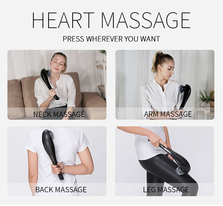 Rechargeable Hand Held Deep Tissue Massager for Muscles | Diversi