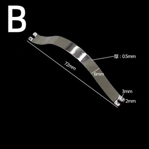 Hình ảnh khung hình hình chữ V mùa xuân Clip phẳng cuộn dây cuộn hình chữ V mùa xuân Clip - Product Image 4