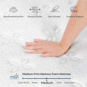 5 khu vực vua nữ hoàng đôi Kích thước nệm trong một hộp cuộn lên nệm lai cao su Gel Bộ nhớ Bọt Túi mùa xuân nệm - Product Image 5