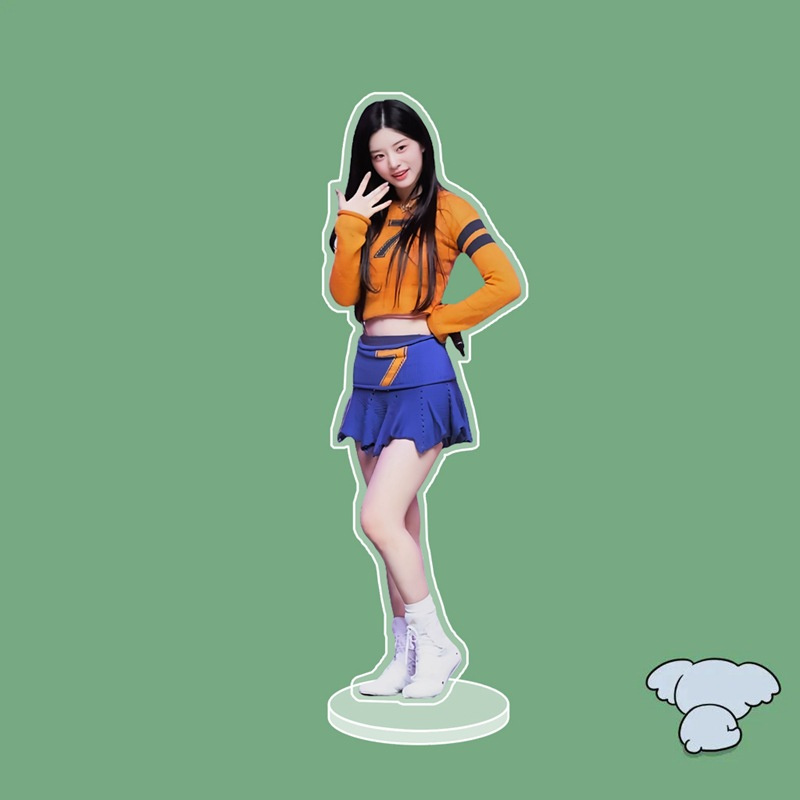 KPOP ILLIT 15CM Full-Body Acrylic Stand Figure - WONHEE MOKA YUNAH