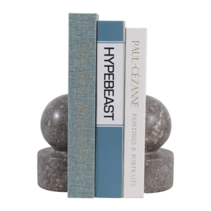 Fermalibri Sferici in Marmo, Moderni e Decorativi per Scaffali, Esposizione in Biblioteca Domestica - Product Image 2