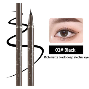 Crayon Eyeliner Liquide Mat Ultra Fin 0,01 mm, Encre Noire Imperméable, Rétractable, Multichrome, pour Cils - Product Image 2
