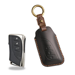 Funda de Cuero para Llaves de Coche, Bolsa para Llaves Inteligentes de Coche para Lexus ES350 LC500 LC500h LS500 LS500h GX460 LS500 UX250h - Product Image 6