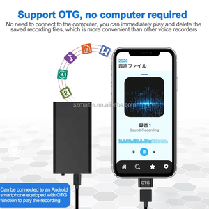 Le plus récent Mini enregistreur de doigts Enregistreurs sonores et vocaux Dispositif d'enregistrement audio USB portable Enregistreur intelligent numérique - Product Image 3