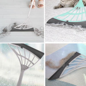 Poignée télescopique Silicone Nettoyage de vitres Raclette Plastique Caoutchouc Cuisine Essuie-glace <span class=keywords><strong>Balai</strong></span> magique - Product Image 3