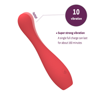 GINYA New G Spot Vibrator Classic Massager for Ladies Strong Vibration Liquid Silicone AV Wand Massager Adult Sex Toys for Women