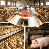 Chauffe-gaz agricole pour volailles (poulets, canards, moutons), lampe chauffante pour poussins, chauffe-gaz infrarouge rond