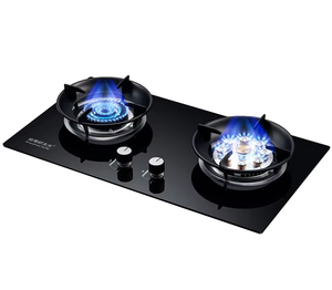 Estufa de Gas de Alta Resistencia con 2 Quemadores, Vidrio Templado, Alta Eficiencia, para Uso en Cocinas de Hoteles y Restaurantes - Product Image 4