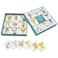 Échantillon gratuit de jeu de cartes de mémoire de conception personnalisée de papier de haute qualité de fabricant