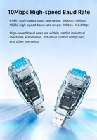 DTECH IOT5087S(MS) Módulo Adaptador de Comunicación Serial Bidireccional USB a RS232/485