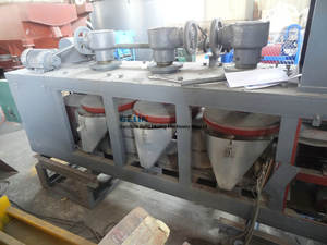 Équipement de traitement de l'étain 1 disque 3 disques séparateur de minerai de fer magnétique sec pour l'extraction de monazite tantale - Product Image 3