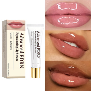 Suero Labial PDRN de 10 ml, Tratamiento Vegano Reparador, Brillo Hidratante, Humectante Labial, Anti-agrietamiento, Elimina la Oscuridad de los Labios, Aceite - Product Image 1