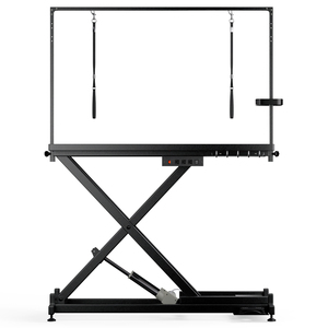 <span class=keywords><strong>Mesa</strong></span> de Peluquería Veterinaria Eléctrica con Luz LED para Mascotas, <span class=keywords><strong>Mesa</strong></span> de Peluquería <span class=keywords><strong>Canina</strong></span> Elevadora con Funciones de Limpieza para Herramientas de Peluquería de Mascotas - Product Image 3