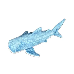 Lifelike Whale Shark Plush Toys Super Soft Blue Shark Plush Doll Realistic Sea Animals Fish Stuffed Toy For Kids