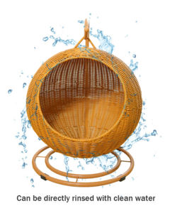 Ovelty-extensiones de pelo de ratán con amaca para mujer, jaula de pelo de diferentes colores - Product Image 5