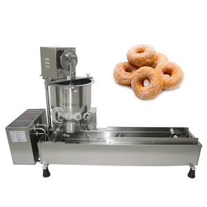 Kommerzielle Snack ausrüstung Gewerbliche Küchen ausstattung Automatische Donut maschine Edelstahl Digital Mini Donut Maker Für