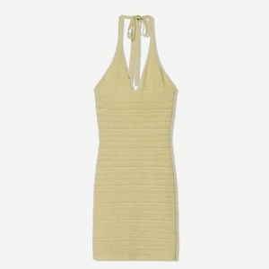 Vestido Maxi Casual Sexy con Cuello en V Profundo para Mujer, Verano 2025, Vestido Ajustado Sencillo de Color Sólido - Product Image 4