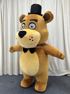 <span class=keywords><strong>Disfraz</strong></span> <span class=keywords><strong>de</strong></span> Mascota Inflable <span class=keywords><strong>de</strong></span> <span class=keywords><strong>Freddy</strong></span> <span class=keywords><strong>de</strong></span> 5 Noches, Personaje Gigante Personalizado <span class=keywords><strong>de</strong></span> 2 Metros, Personajes <span class=keywords><strong>de</strong></span> Animales Inspirados en Temática <span class=keywords><strong>FNAF</strong></span> Unisex Adulto - Product Image 4
