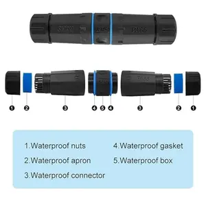 Outdoor Waterdichte Netwerk Extender Afgeschermde Vrouwelijke Naar Vrouwelijke Rj45 Connector Waterdicht