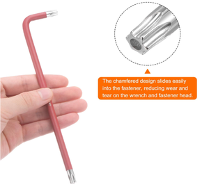 <span class=keywords><strong>Clé</strong></span> <span class=keywords><strong>Torx</strong></span> à bras long Rilong <span class=keywords><strong>T40</strong></span>, <span class=keywords><strong>clé</strong></span> étoile en forme de L pour la réparation automobile - Product Image 4