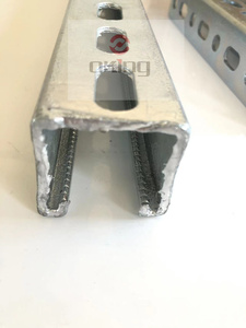 Fournitures directes d'usine : Profilés en acier galvanisé HDG de haute qualité (types Strut Channel/C Channel) pour bardage de façade - Product Image 5