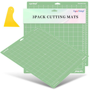 Tapis de coupe 12x12 pouces pour <span class=keywords><strong>Cricut</strong></span> <span class=keywords><strong>Maker</strong></span> 3/<span class=keywords><strong>Maker</strong></span>/Explore 3/Air 2/Air/One Adhésif Collant Vert Quilting Tapis de coupe de remplacement - Product Image 1