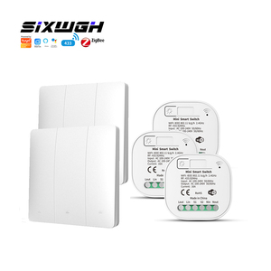 Sixwgh Chuyển Đổi Thông Minh Zigbee 3.0 1/2/3 Gang Tuya Tương Thích Với Không Dây Từ Xa App Điều Khiển Với Ứng Dụng Thời Gian Chức Năng Đếm Ngược - Product Image 1