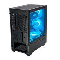 Boîtier PC Gaming Mid-Tower Premium Neuf de la Marque Pcooling – Boîtiers d'Ordinateur de Bureau RGB pour PC